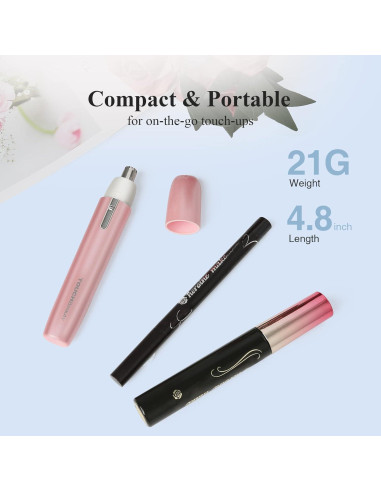 Recortador de Vello Nasal TOUCHBeauty para Mujeres, Hipoalergénico