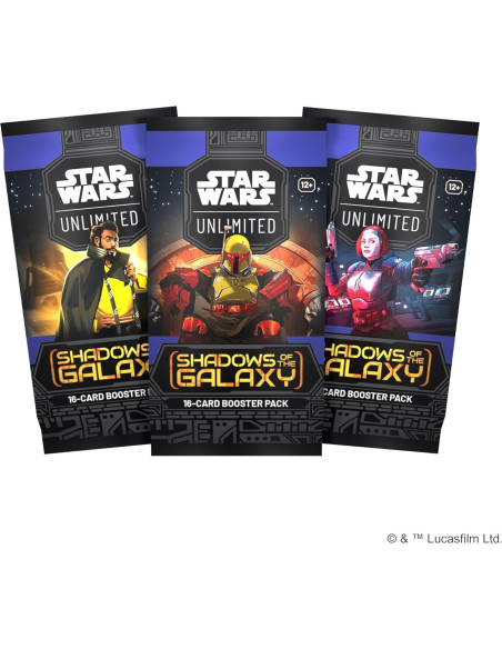 Star Wars: Paquete de Refuerzo Sombras de la Galaxia - Juego de Cartas Star Wars: Paquete de Refuerzo Sombras de la Galaxia - Juego de Cartas