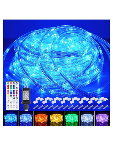 Luces de Cuerda OMIKA 40m 400LED RGB Control Remoto IP68