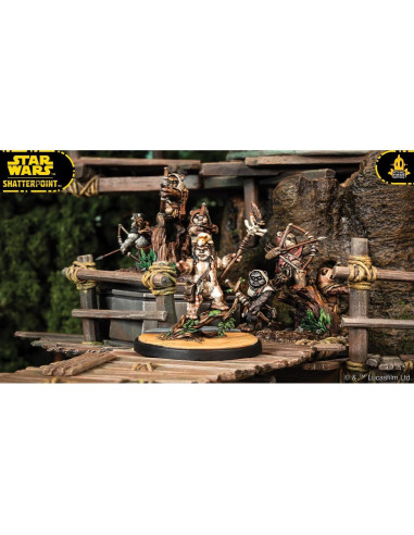 Star Wars Shatterpoint Yub Nub Squad Pack - Juego de Estrategia