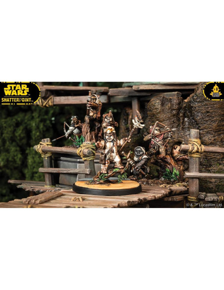 Star Wars Shatterpoint Yub Nub Squad Pack - Juego de Estrategia Star Wars Shatterpoint Yub Nub Squad Pack - Juego de Estrategia