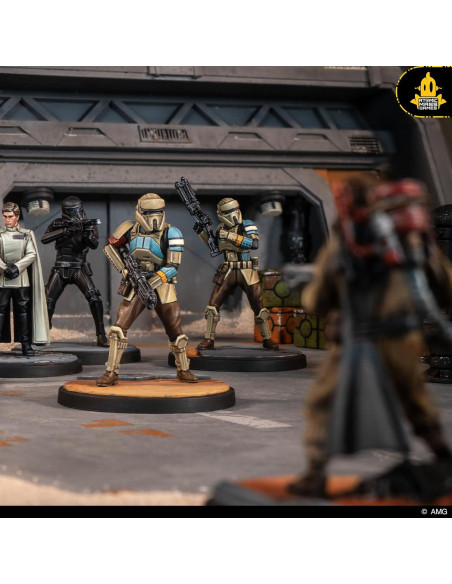 Escuadra Despliega la Guarnición Star Wars Shatterpoint - 6 Miniaturas Escuadra Despliega la Guarnición Star Wars Shatterpoint - 6 Miniaturas