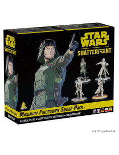 Paquete de Escuadra Star Wars Shatterpoint - General Veers y Snowtroopers