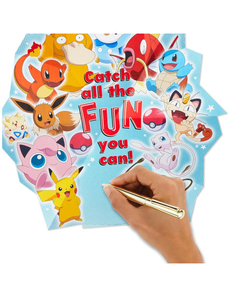 Tarjeta de Cumpleaños Pop Up Hallmark Pokémon para Niños Tarjeta de Cumpleaños Pop Up Hallmark Pokémon para Niños