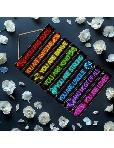 Juego de Decoración de Pared Infantil WAKOSAN - 8 Placas 49cm