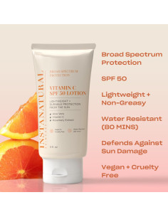 InstaNatural Loción Solar Vitamina C SPF 50 148 ml Hidratante 2
