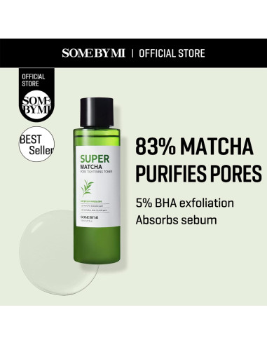 Tónico Astringente Super Matcha SOME BY MI 150ml Piel Sensible