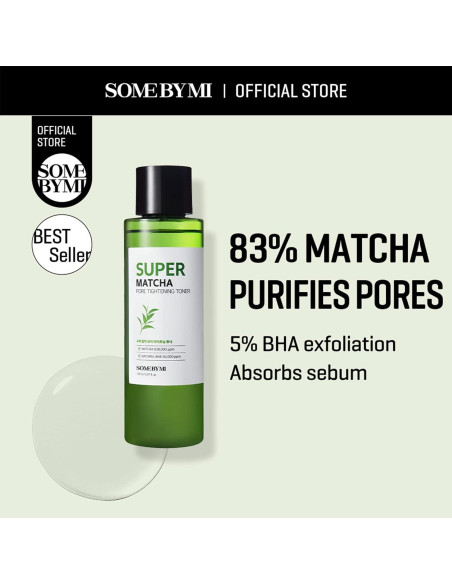 Tónico Astringente Super Matcha SOME BY MI 150ml Piel Sensible Tónico Astringente Super Matcha SOME BY MI 150ml Piel Sensible
