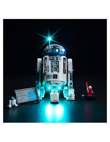 Kit de Luz LED VONADO para Lego R2-D2 75379 - Solo Luz