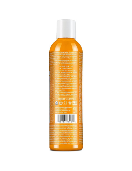 Enjuague Capilar Orgánico Dr. Bronner's 227 ml - Sin Sintéticos Enjuague Capilar Orgánico Dr. Bronner's 227 ml - Sin Sintéticos