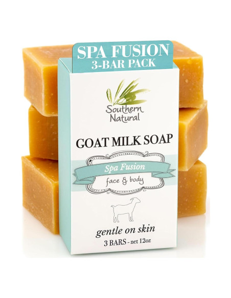 Jabón Natural de Leche de Cabra Southern Natural - 3 Unidades Jabón Natural de Leche de Cabra Southern Natural - 3 Unidades