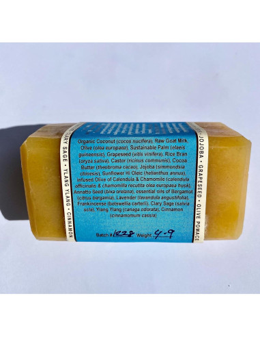 Jabón de Leche de Cabra BOGUE No.34 141g Calm Down Aceites Esenciales