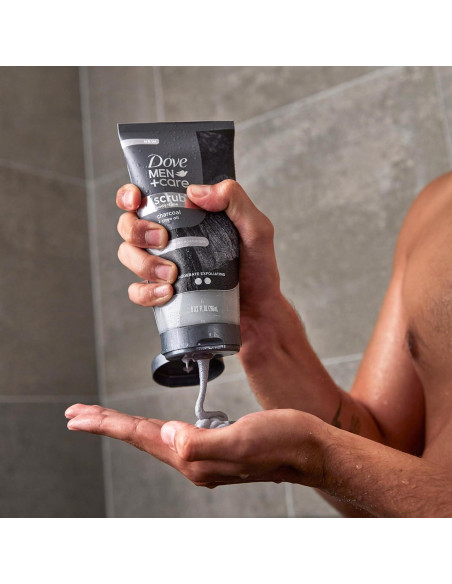 Exfoliante Corporal y Facial Dove Men+Care 266ml Carbón Clavo Exfoliante Corporal y Facial Dove Men+Care 266ml Carbón Clavo