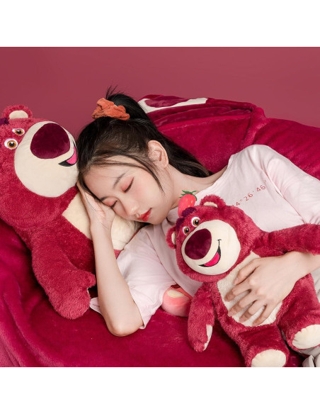 Juguete de Peluche Lotso Disney 100 Años 18x33x22 cm MINISO Juguete de Peluche Lotso Disney 100 Años 18x33x22 cm MINISO