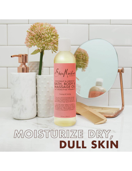 Aceite Corporal SheaMoisture Coco y Hibisco 226g Hidratante Aceite Corporal SheaMoisture Coco y Hibisco 226g Hidratante