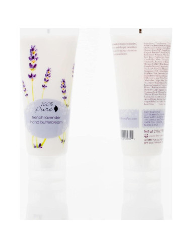 Crema de Manos Hidratante 100% Puro Lavanda Francesa 59ml