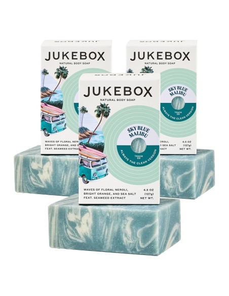 Jabón Natural Dr. Squatch 127.6g x 3 - Neroli, Naranja, Sal Marina Jabón Natural Dr. Squatch 127.6g x 3 - Neroli, Naranja, Sal Marina