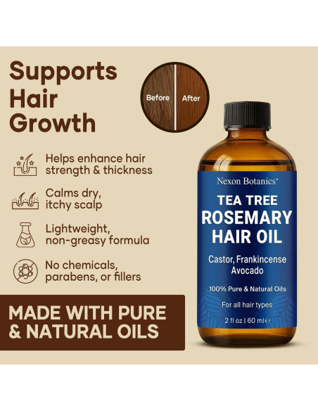 Aceite para Crecimiento del Cabello Nexon Botanics 60 ml Aceite para Crecimiento del Cabello Nexon Botanics 60 ml