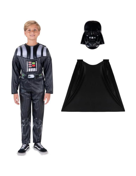 Disfraz Darth Vader Star Wars Niños Mediano Acolchado Iluminado Disfraz Darth Vader Star Wars Niños Mediano Acolchado Iluminado