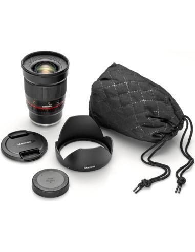 Lente Samyang 16mm F2.0 para Fujifilm-X - Gran Angular
