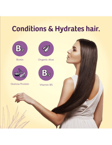 Spray para el Cabello Aloe Vera Orgánico 236.6 ml Sin Fragancia