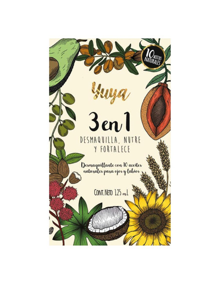 Desmaquillante Bifásico 3 en 1 Yuya - 125ml, Nutre y Hidrata Desmaquillante Bifásico 3 en 1 Yuya - 125ml, Nutre y Hidrata