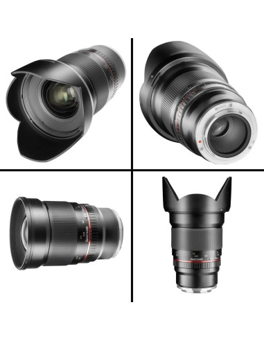 Lente Samyang 16mm F2.0 para Fujifilm-X - Gran Angular