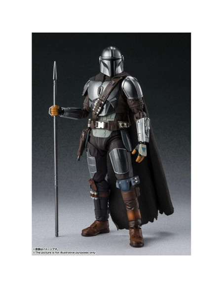 Figura de Acción S.H. Figuarts Star Wars Mandalorian Din Jarin 15 cm Figura de Acción S.H. Figuarts Star Wars Mandalorian Din Jarin 15 cm