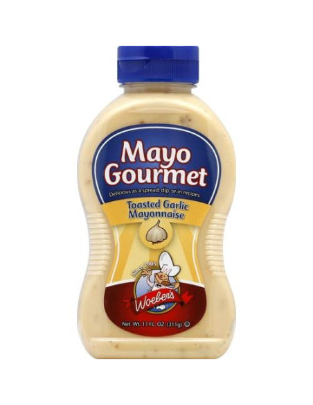 Mayonesa Woebers Ajo Tostado 311 ml Sin Gluten Mayonesa Woebers Ajo Tostado 311 ml Sin Gluten