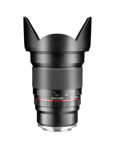 Lente Samyang 16mm F2.0 para Fujifilm-X - Gran Angular