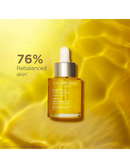 Aceite Facial Lotus Clarins 30ml | Hidrata y Equilibra Piel Grasa Aceite Facial Lotus Clarins 30ml | Hidrata y Equilibra Piel Grasa
