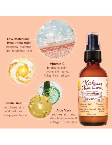 Suero Calmante Después del Sol Kokua Sun Care 60 ml