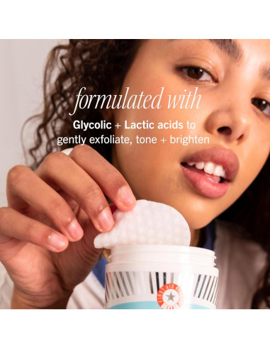 Almohadillas Exfoliantes Faciales First Aid Beauty - 28 Unidades