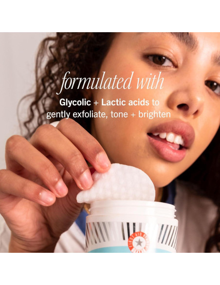 Almohadillas Exfoliantes Faciales First Aid Beauty - 28 Unidades Almohadillas Exfoliantes Faciales First Aid Beauty - 28 Unidades