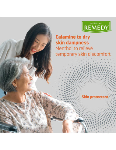 Pasta Protectora de Piel Medline Remedy 113.4 g con Calamina y Mentol