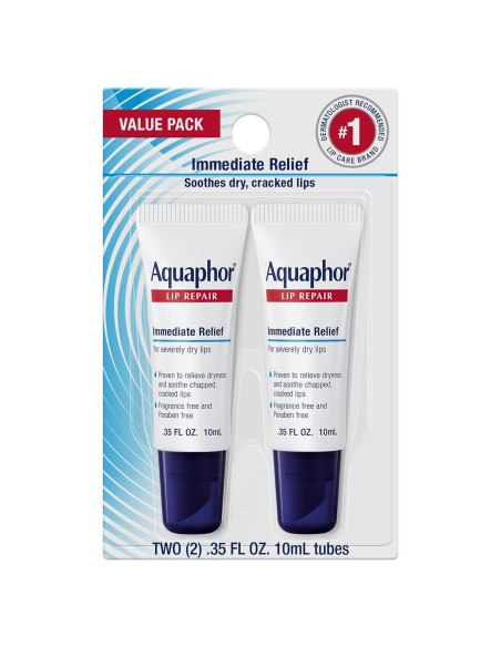 Ungüento Reparador de Labios Aquaphor, 2 Tubos de 9.9 g Ungüento Reparador de Labios Aquaphor, 2 Tubos de 9.9 g