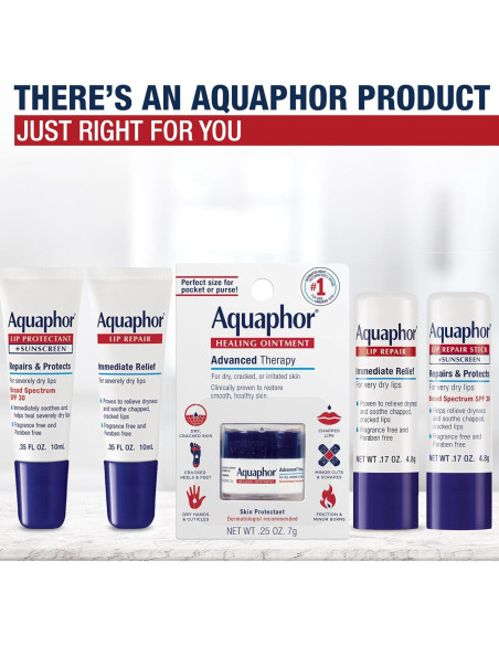 Ungüento Reparador de Labios Aquaphor, 2 Tubos de 9.9 g Ungüento Reparador de Labios Aquaphor, 2 Tubos de 9.9 g