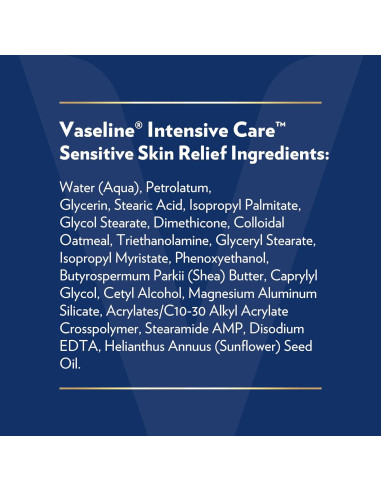 Loción Corporal Vaseline Cuidado Intensivo 575 g Piel Sensible
