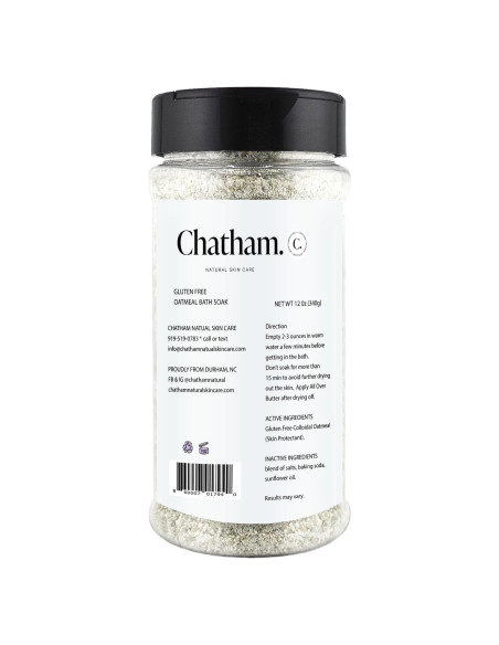 Chatham Baño de Avena Coloidal 425g - Alivio Eccema y Psoriasis Chatham Baño de Avena Coloidal 425g - Alivio Eccema y Psoriasis