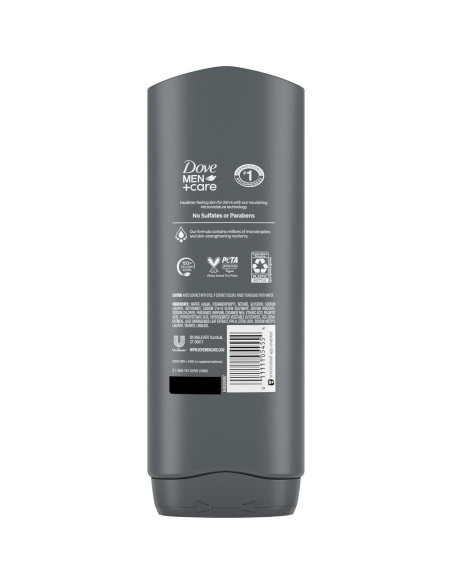 Jabón Líquido Dove Men+Care Piel Sensible 4x532ml Jabón Líquido Dove Men+Care Piel Sensible 4x532ml