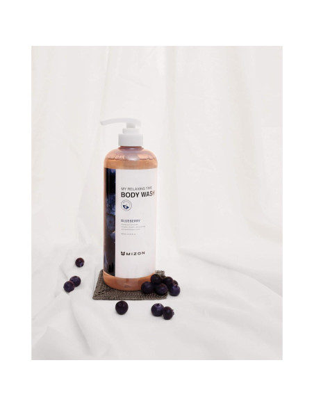 Gel de Ducha MIZON BLUEBERRY 765g - Hidratación y Suavidad Gel de Ducha MIZON BLUEBERRY 765g - Hidratación y Suavidad