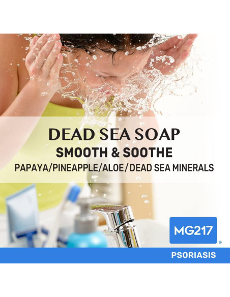 Jabón Exfoliante MG217 Psoriasis Mar Muerto 142 g Natural Jabón Exfoliante MG217 Psoriasis Mar Muerto 142 g Natural