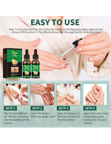 Tratamiento de Uñas de Jengibre YSeaWolf 60ml - Suero Crecimiento