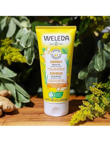 Gel de Ducha Energizante Weleda 200ml Libre de Parabenos