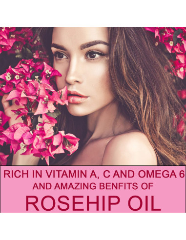 Aceite Facial de Rosa Mosqueta Olivia Care 60 ml - Hidratante Natural