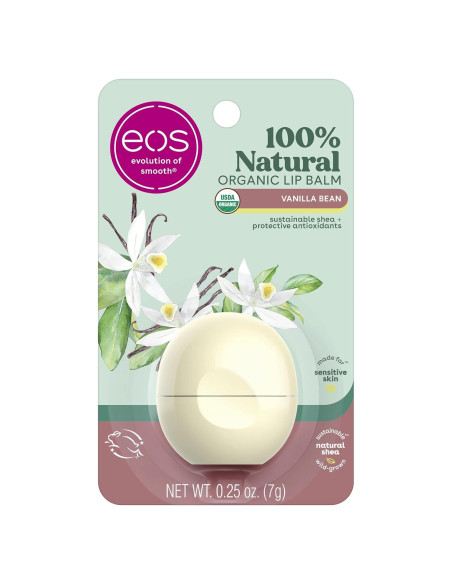 Bálsamo Labial Natural eos Vainilla 7.1 g - Hidratación Todo el Día Bálsamo Labial Natural eos Vainilla 7.1 g - Hidratación Todo el Día