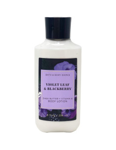 Paquete Loción Corporal Hoja de Violeta y Mora Bath & Body Works 2