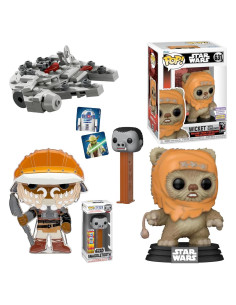 Combo Coleccionable Star Wars Funko Pop! Wicket + Lando + Snaggletooth