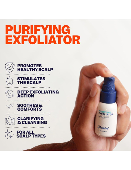 Kit de Cuidado del Cuero Cabelludo Freebird 3 en 1 - Limpiador, Exfoliante y Hidratante Kit de Cuidado del Cuero Cabelludo Freebird 3 en 1 - Limpiador, Exfoliante y Hidratante