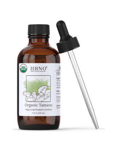Aceite de Tamanu Orgánico HBNO 120ml Prensado en Frío